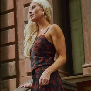 Brand new - matte satin top